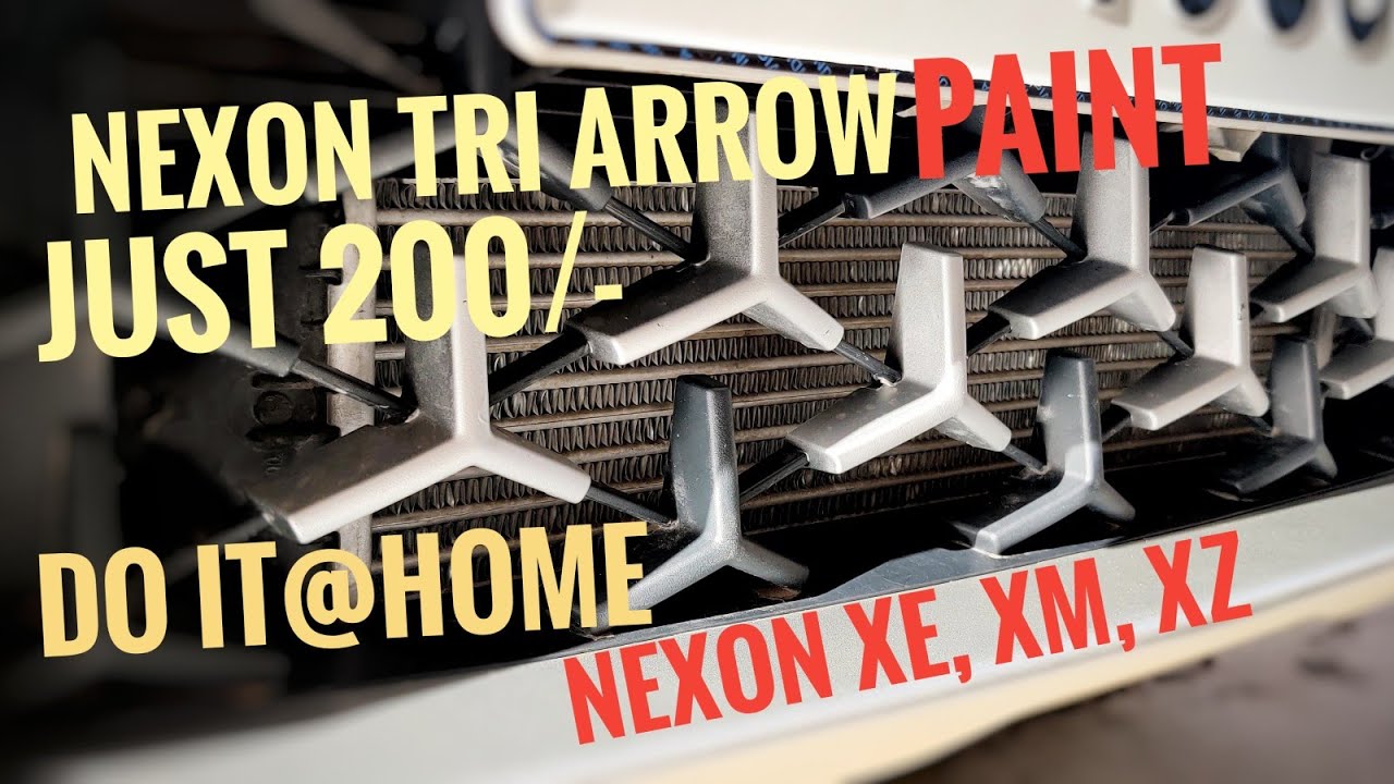 TATA Nexon XZ to XZ+ || TriArrow Paintjob @ 200/- Only