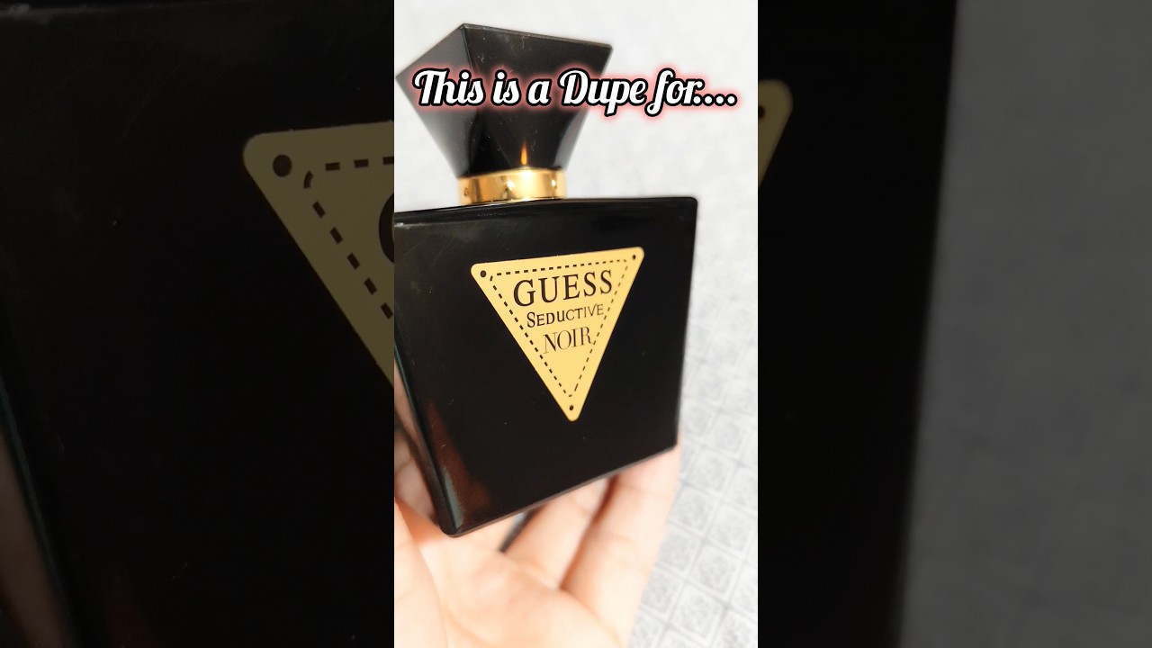 😍 Guess Seductive Noir | Dupe for Mon Guerlain #fragrance #perfume #clone #shorts #youtubeshorts