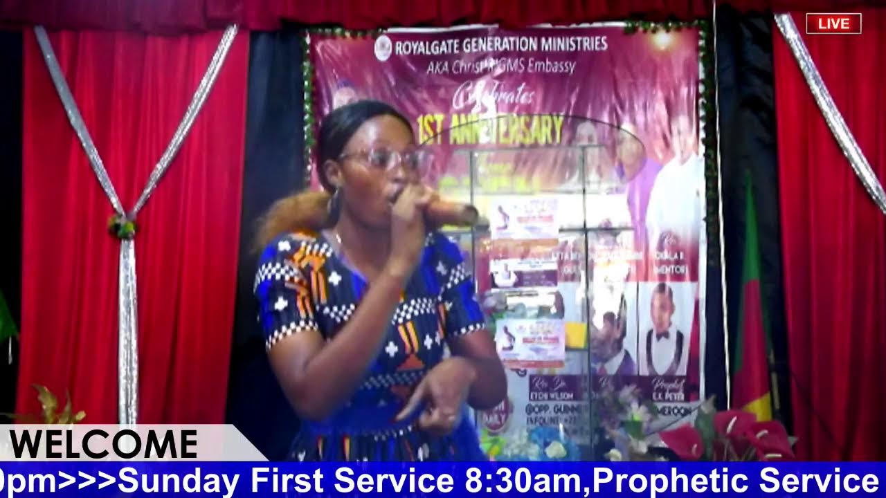 SUNDAY WORSHIP SERVICE WITH APOSTLE E.N AUGUSTIN,ROYALGATE AUDITHORIUM