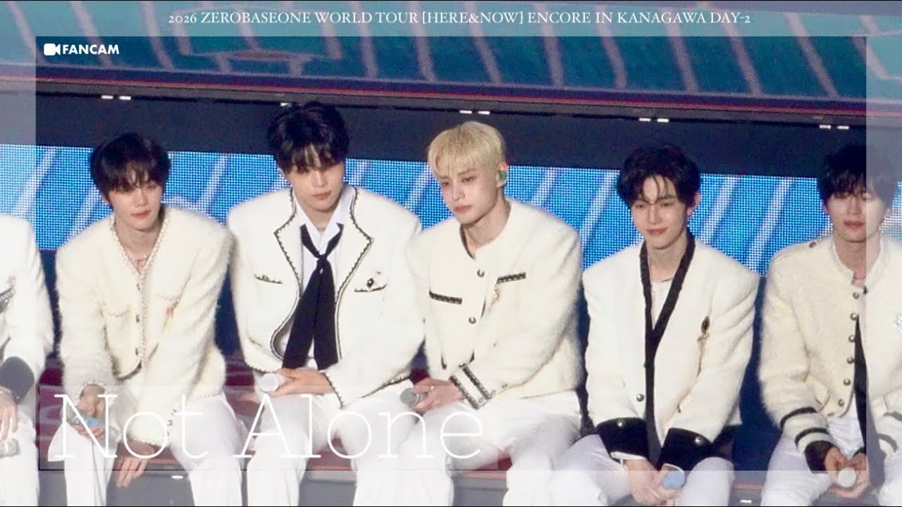 260219 'Not Alone'- ZEROBASEONE [HERE&NOW] ENCORE IN KANAGAWA | KimJiwoong Focus | fancam | 직캠