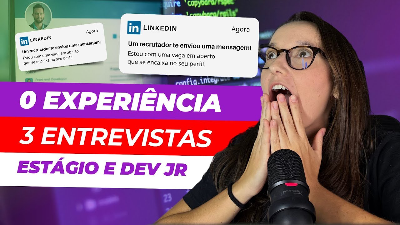 Dev sem experiência? Preenche ISSO no LinkedIn e começa a ser chamado!