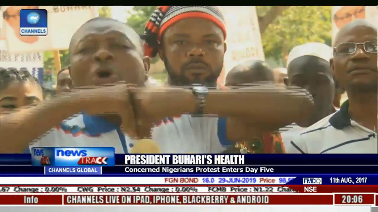 President Buhari's Health: Police Prevent Clash Between Rival Groups Of Protesters