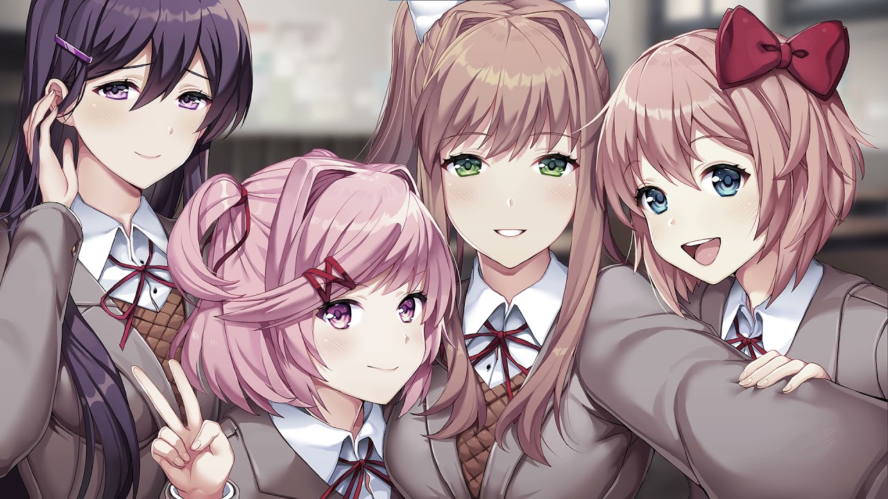 DOKI DOKI LITERATURE CLUB PLUS -  PIECE BY PIECE (SLOWED DOWN + REVERB)