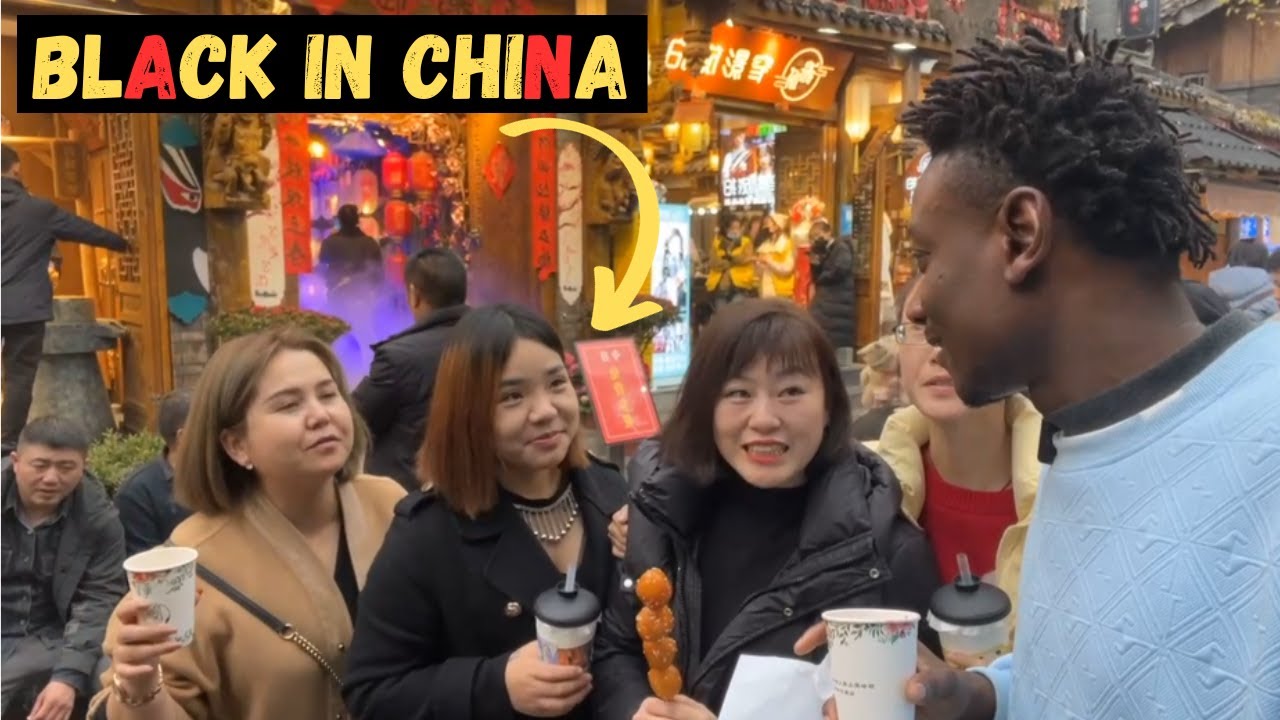 How Chinese People react to Black man in the Street Speaking their Language