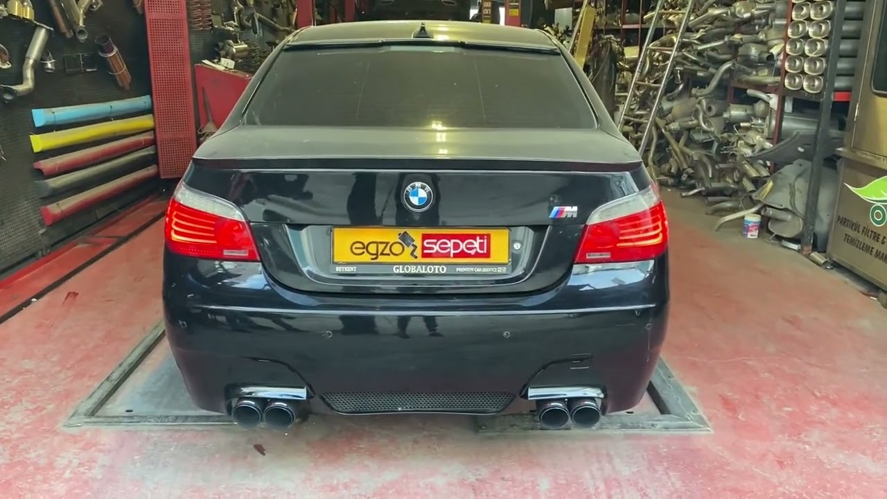 BMW E60 2.0 DİZEL KUMANDALI PERFORMANS EGZOZ SEPETİ KİTİ 🔥 #bmwe60 #varexegzoz #egzoz #egzozsepeti