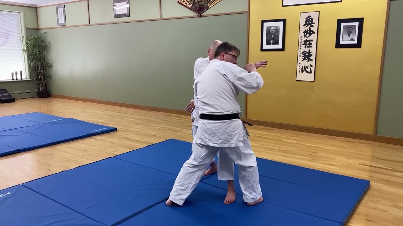 Meibukan Goju Ryu Karate - Saifa double punch