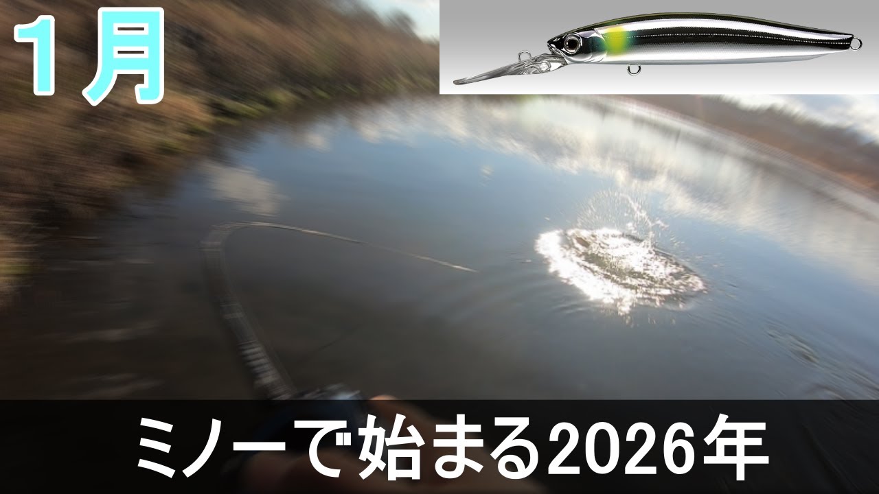 【バス釣り】冬でもジャークで引っ張り出せ！！【関東】