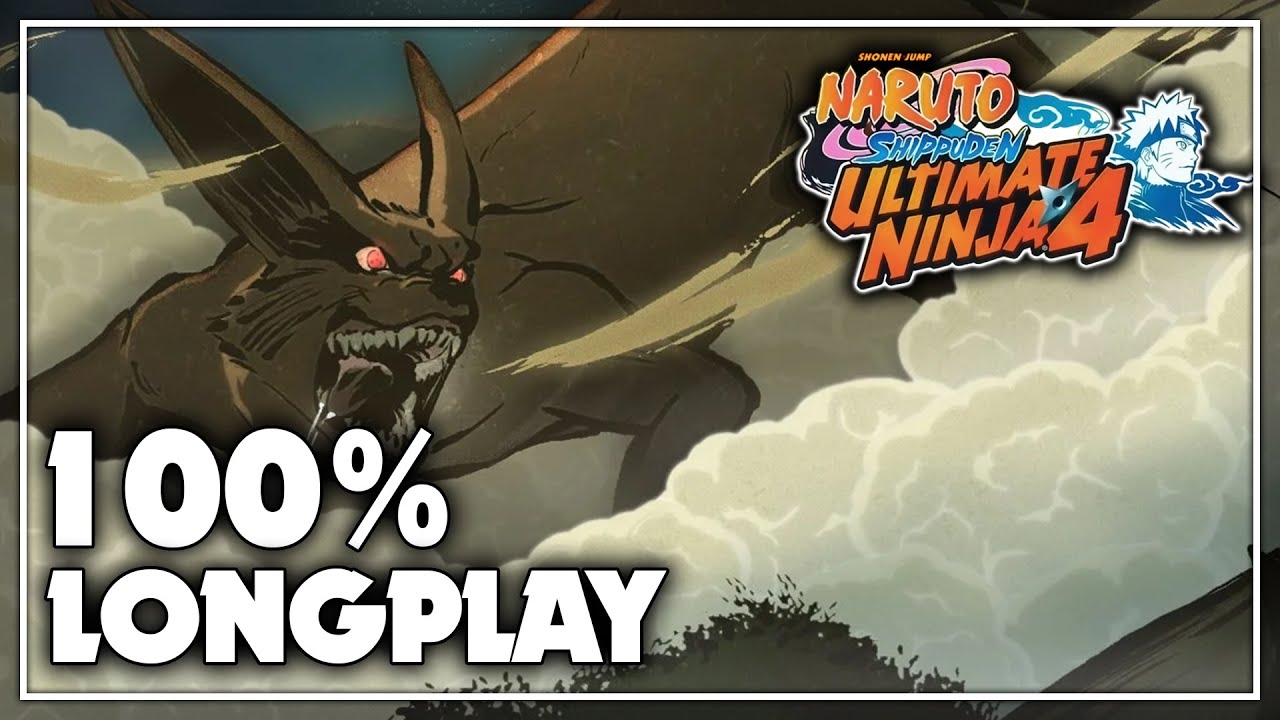 Naruto Shippuden - Ultimate Ninja 4 - 100% Longplay