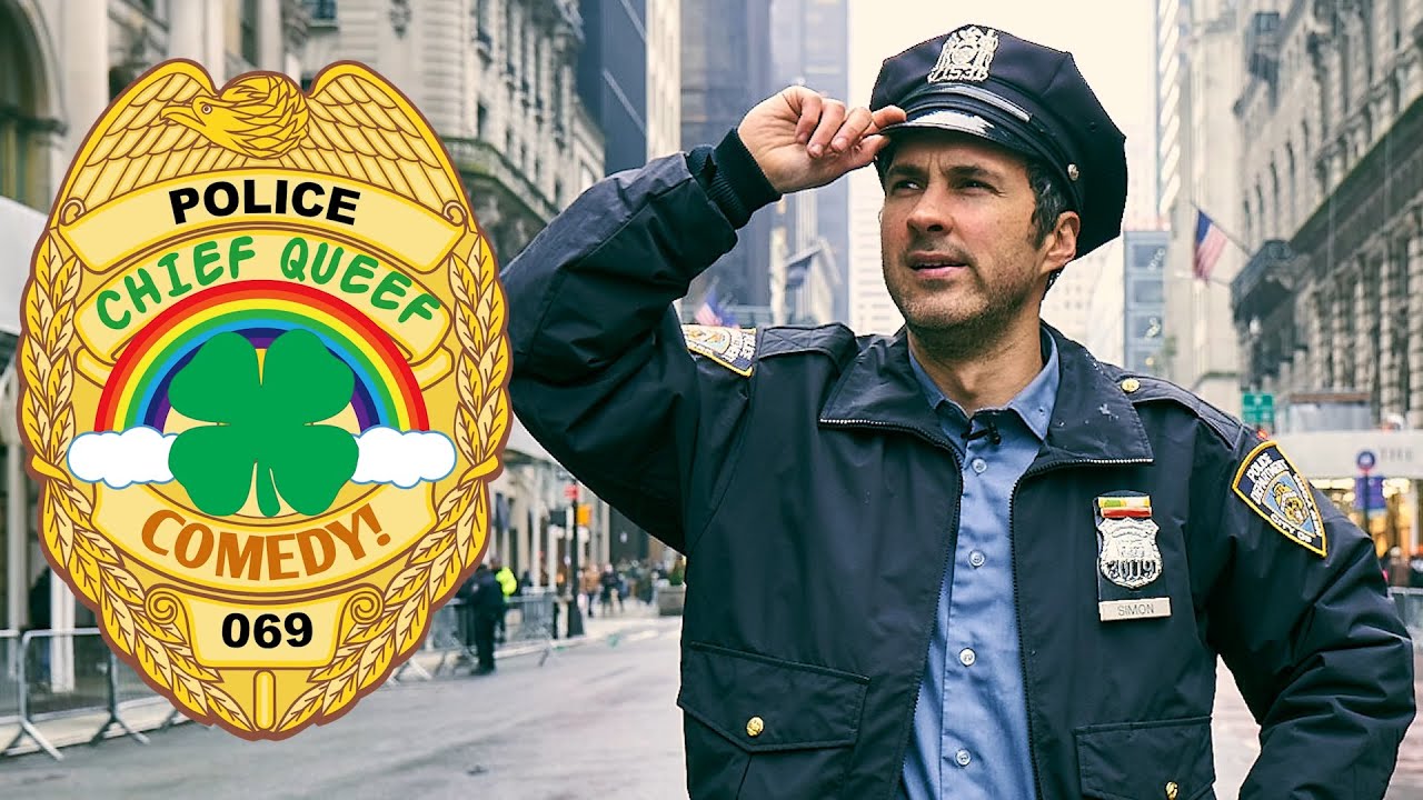 Chief Queef at St Paddys day parade