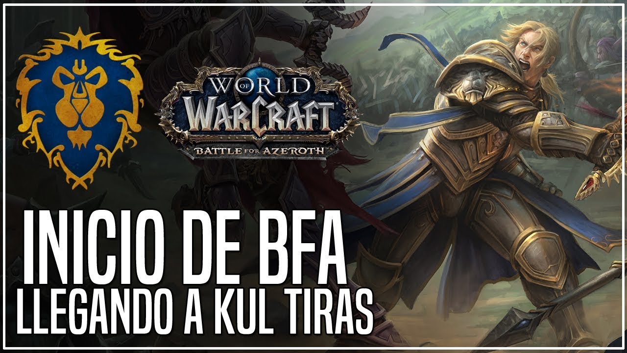 Llegando a Kul Tiras | Misiones Alianza Battle for Azeroth #1 | Español Latino