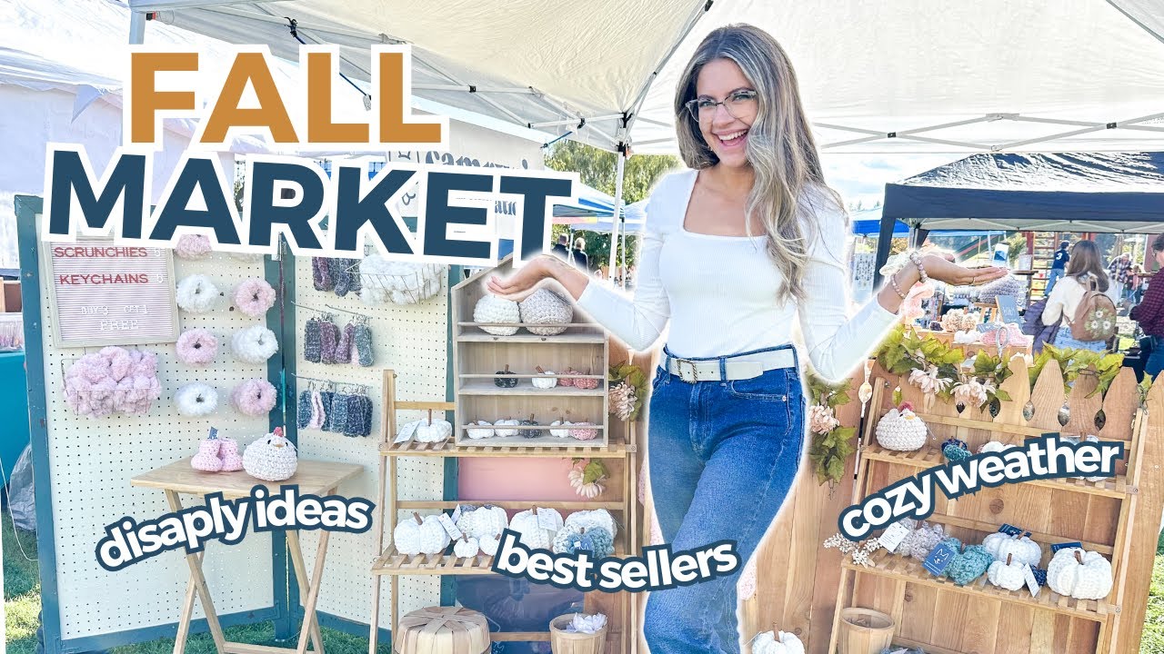Fall Craft Show Best Sellers! 🧶💕 • MARKET VLOG EP 9