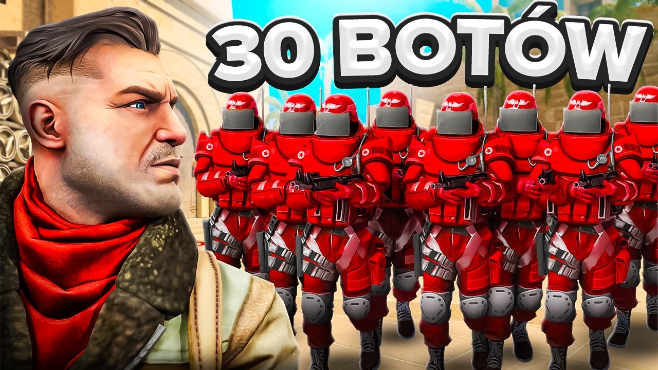 5 YOUTUBER&Oacute;W VS 30 NAJTRUDNIEJSZYCH BOT&Oacute;W!