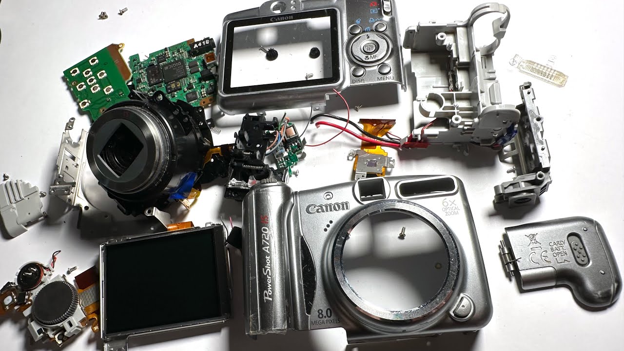 Canon PowerShot A720 IS Teardown