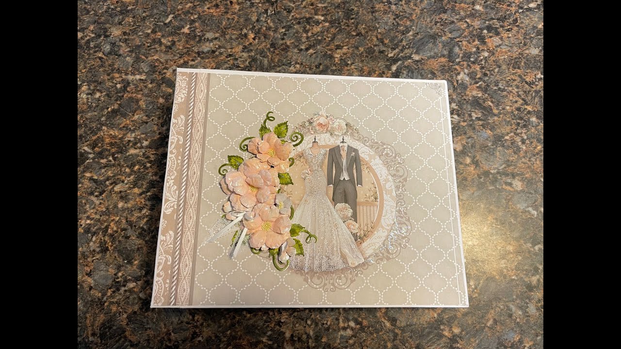 STAMPERIA YOU AND ME PART 2 LARGE WEDDING ALBUM SHELLIE GEIGLE JS HOBBIES AND CRAFTS