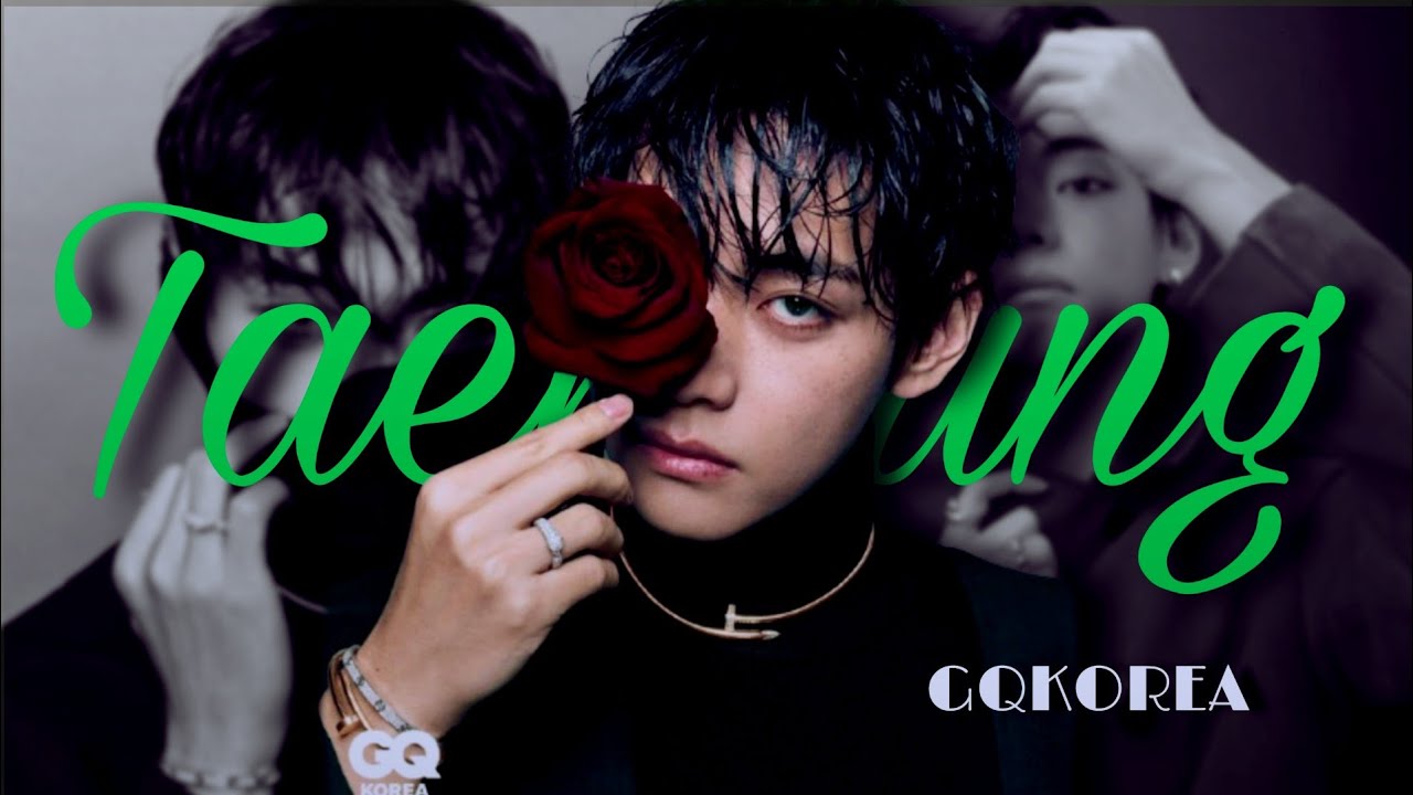 Taehyung - GQKOREA clips for edits (Twixtor Clips)