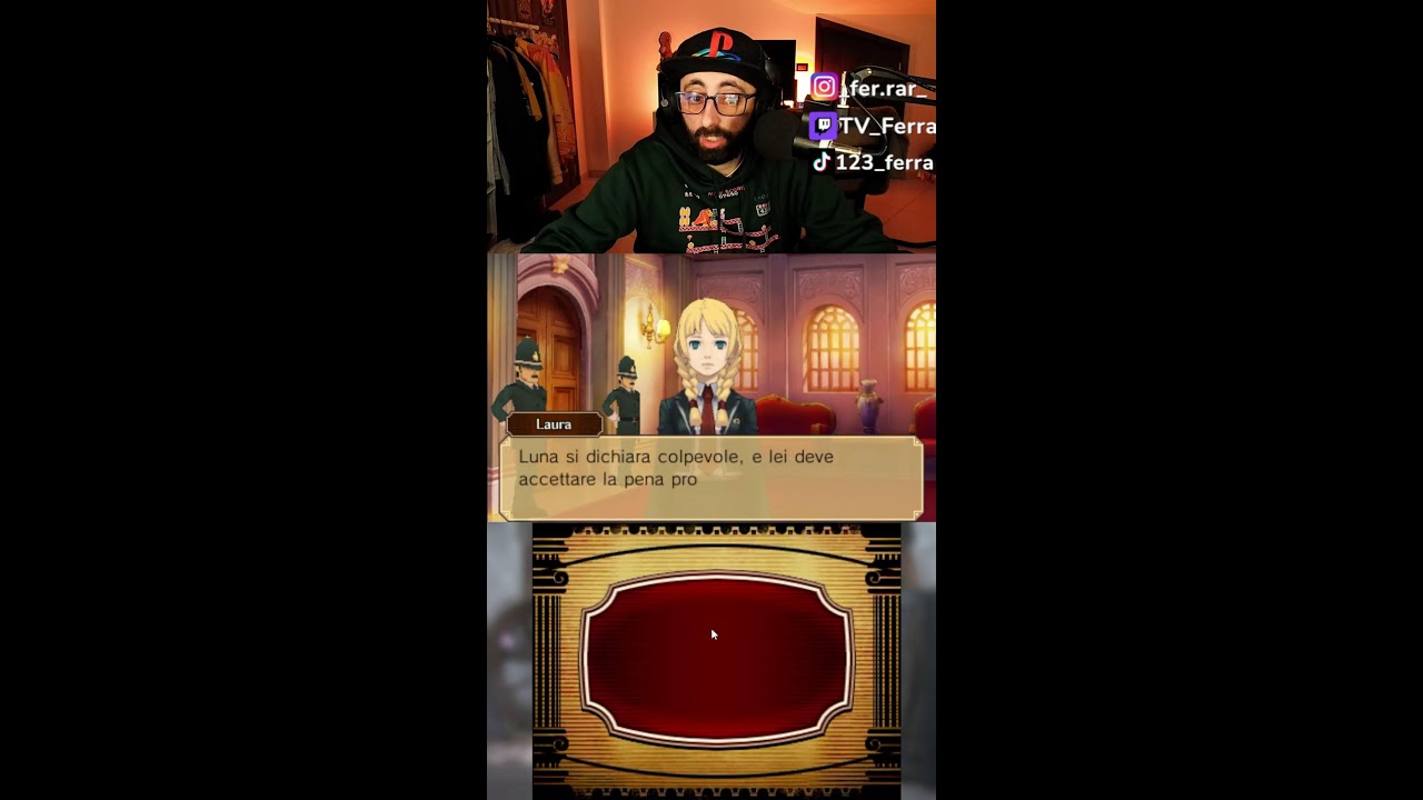Ora momento phoenix? | Professor Layton vs Phoenix Wright: Ace Attorney Blind Run