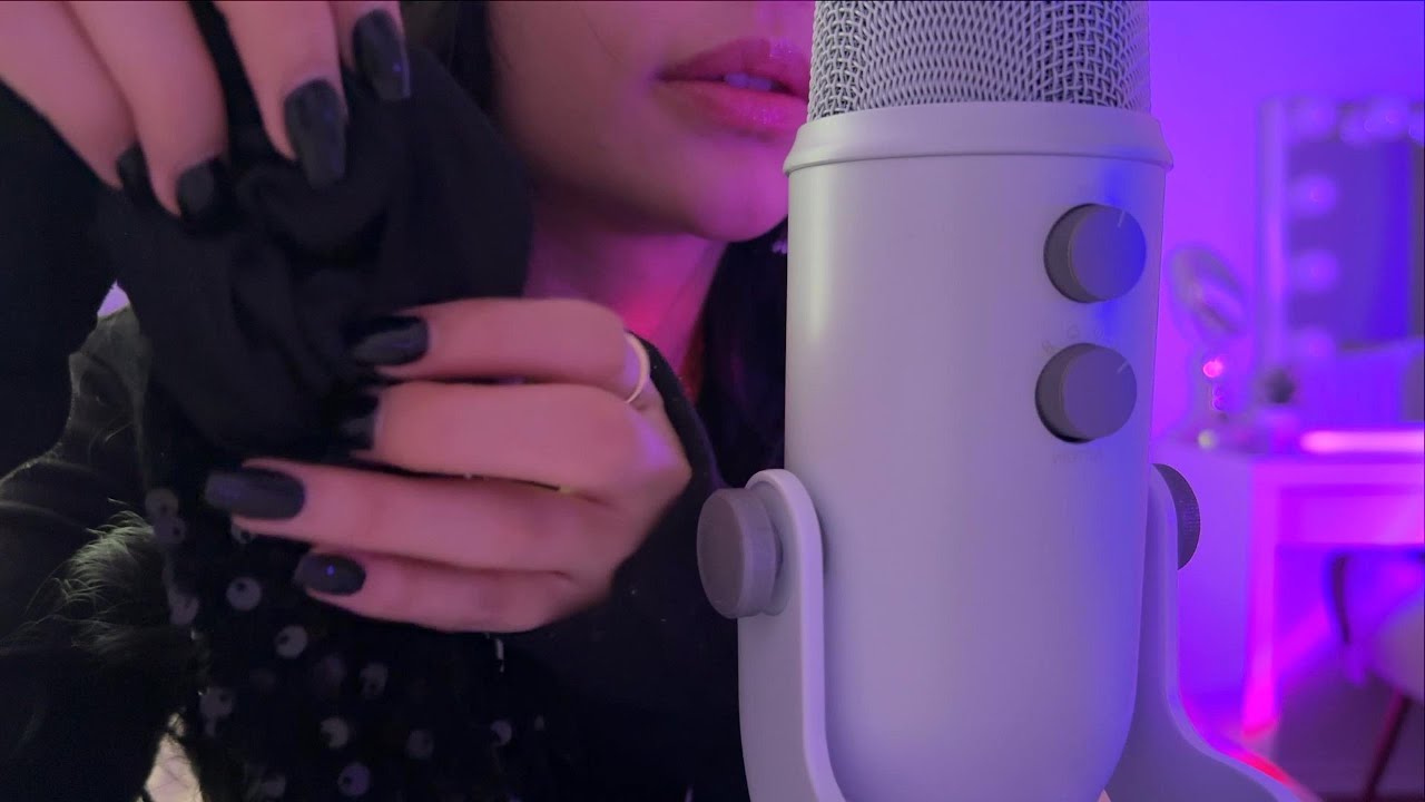 ASMR Fabric Scratching | Whispers