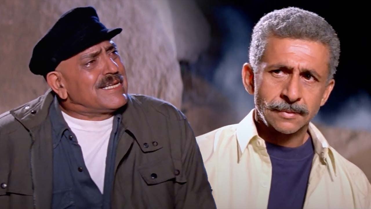 Naseeruddin Shah And Amrish Puri - EMOTIONAL SCENE - China Gate