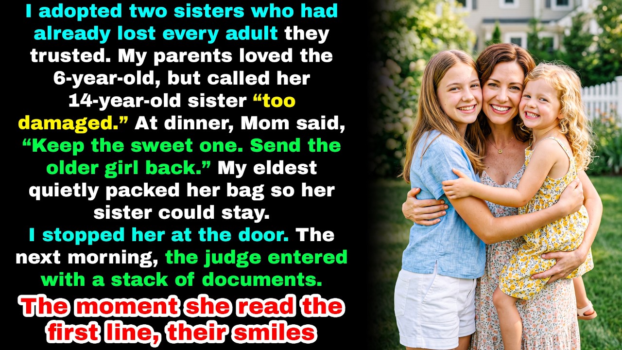 My Family Wanted My Younger Daughter, but Sent Her Sister Back, Then the Judge Read Their Messages
