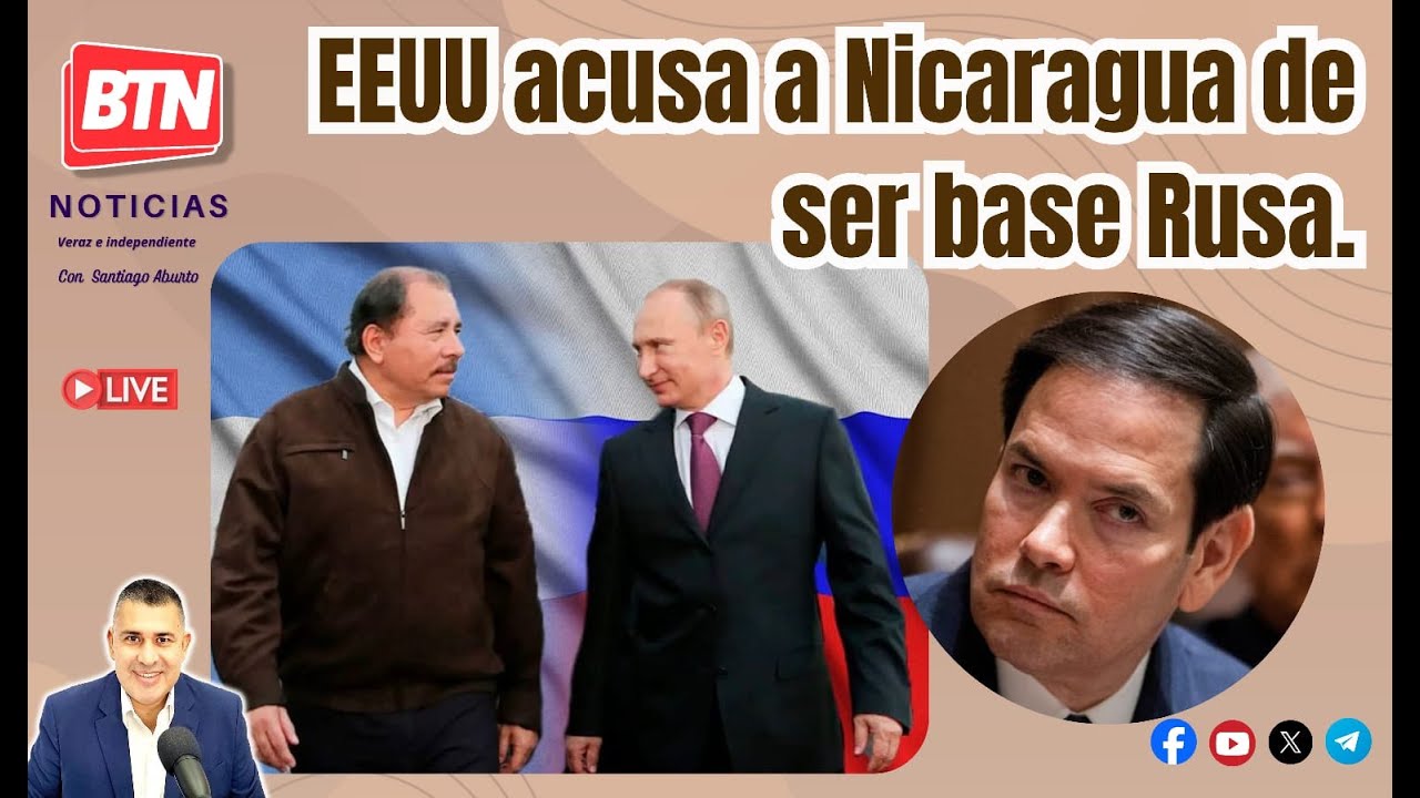 En Vivo: EEUU acusa a Nicaragua de ser base Rusa. 28 de Enero 2026.