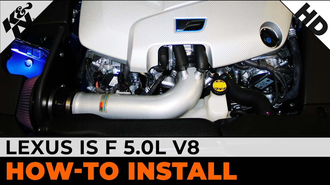 Lexus IS F 5.0L V8 [#69-8703TS] Air Intake Installation
