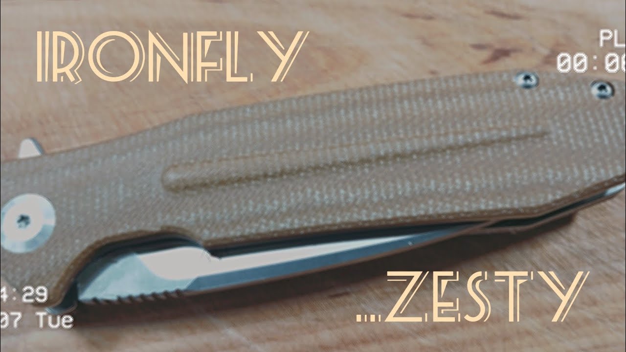 Ironfly Zesty - mehr Budget geht kaum/Micarta/VG10...unglaubliche Action/Top Budget EDC