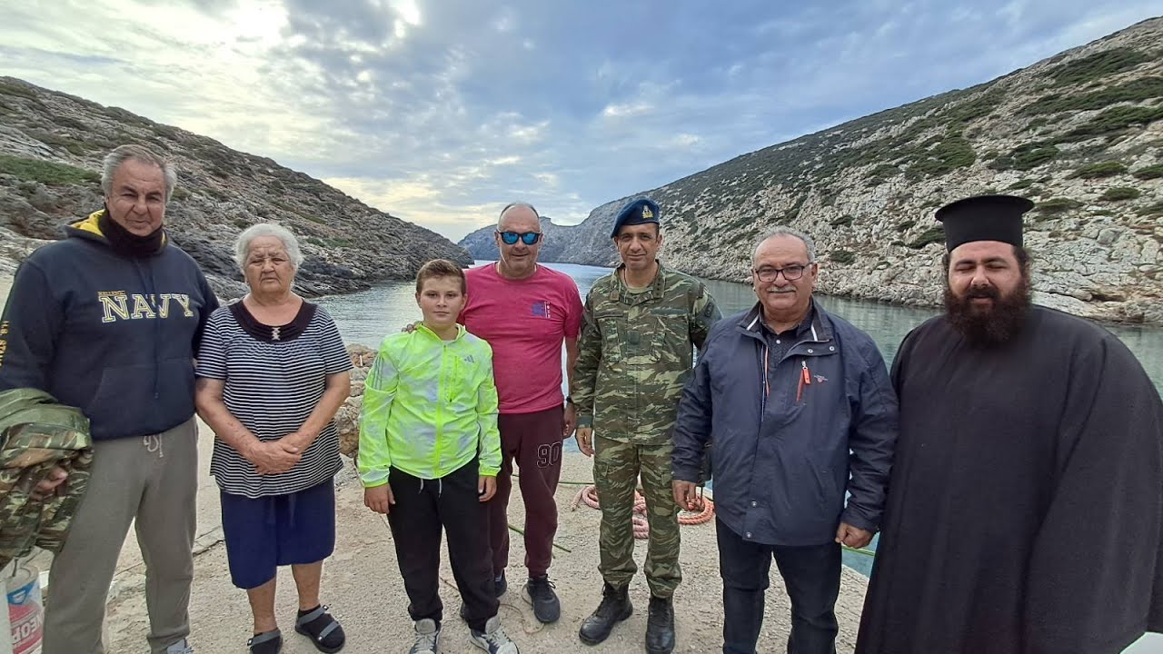 Κίναρος-Τρισάγιο για πεσόντες Αξιωματικούς ΠΝ και τιμή στην κυρά Ειρήνη με πρωτοβουλία Επάρχου.