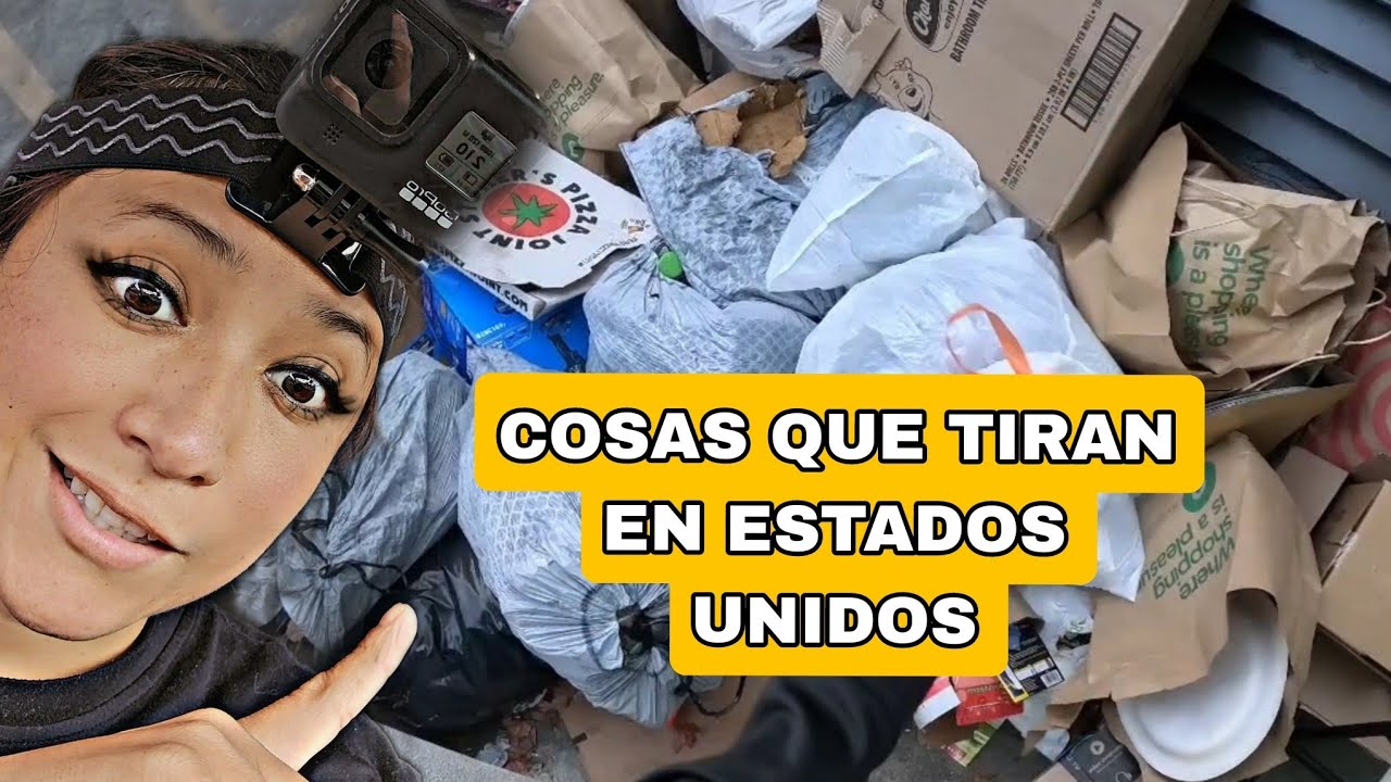 Cosas que TIRAN Las tiendas de Estados Unidos #dumpsterdiving #viral #loquetiranenusa