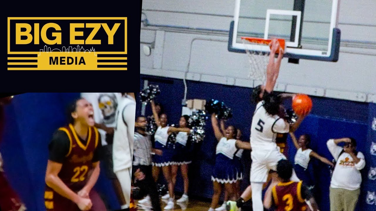 McDonogh 35 vs Frederick Douglas | MUST WATCH TOUGH District Game || Playoff Environment !!