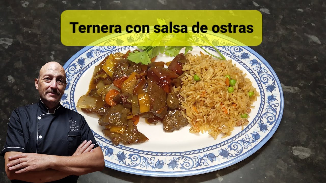 Ternera con salsa de ostras (cocina china)