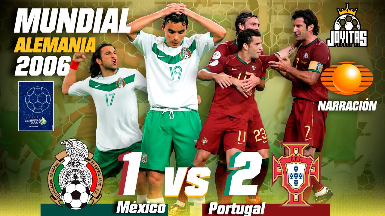 El día que OMAR BRAVO pudo CONSAGRARSE y terminó FALLANDO 😣 México vs Portugal 🏆 Alemania 2006