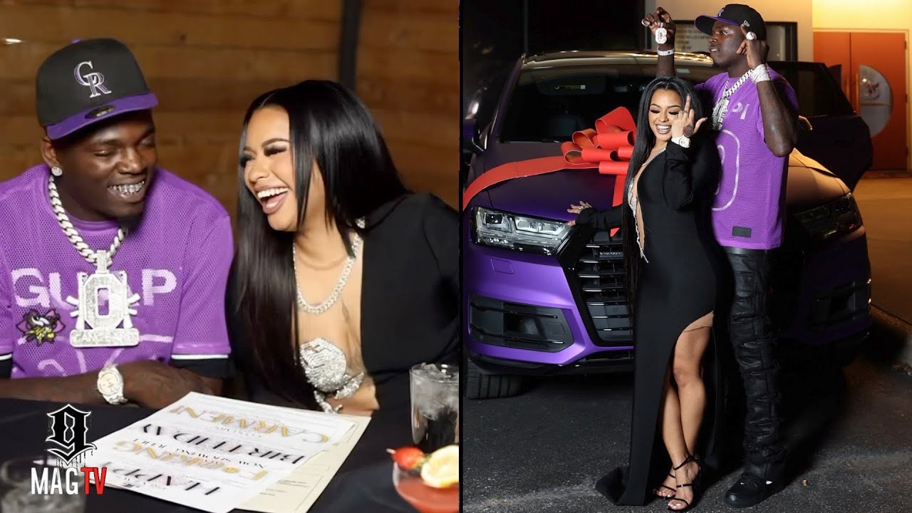 Big Boogie Surprises Carmen Pritchett With A Custom Audi SUV For Her 26th B-Day!