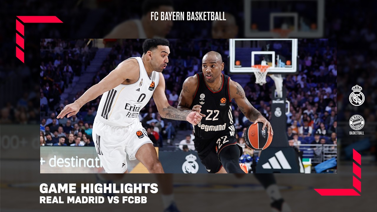 FC Bayern München Highlights | Real Madrid - FCBB 93:70 | EL 25/26