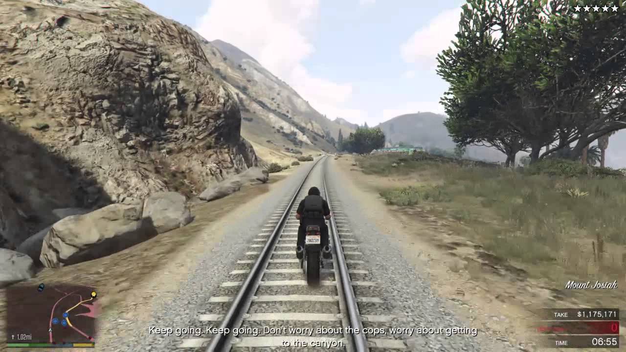 Grand Theft Auto V Final Heist Getaway