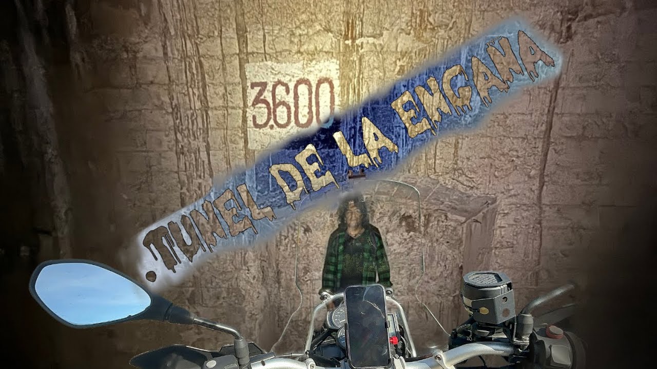 Ruta por Estación abandonada - Túnel de la Engaña #bmwf800gs