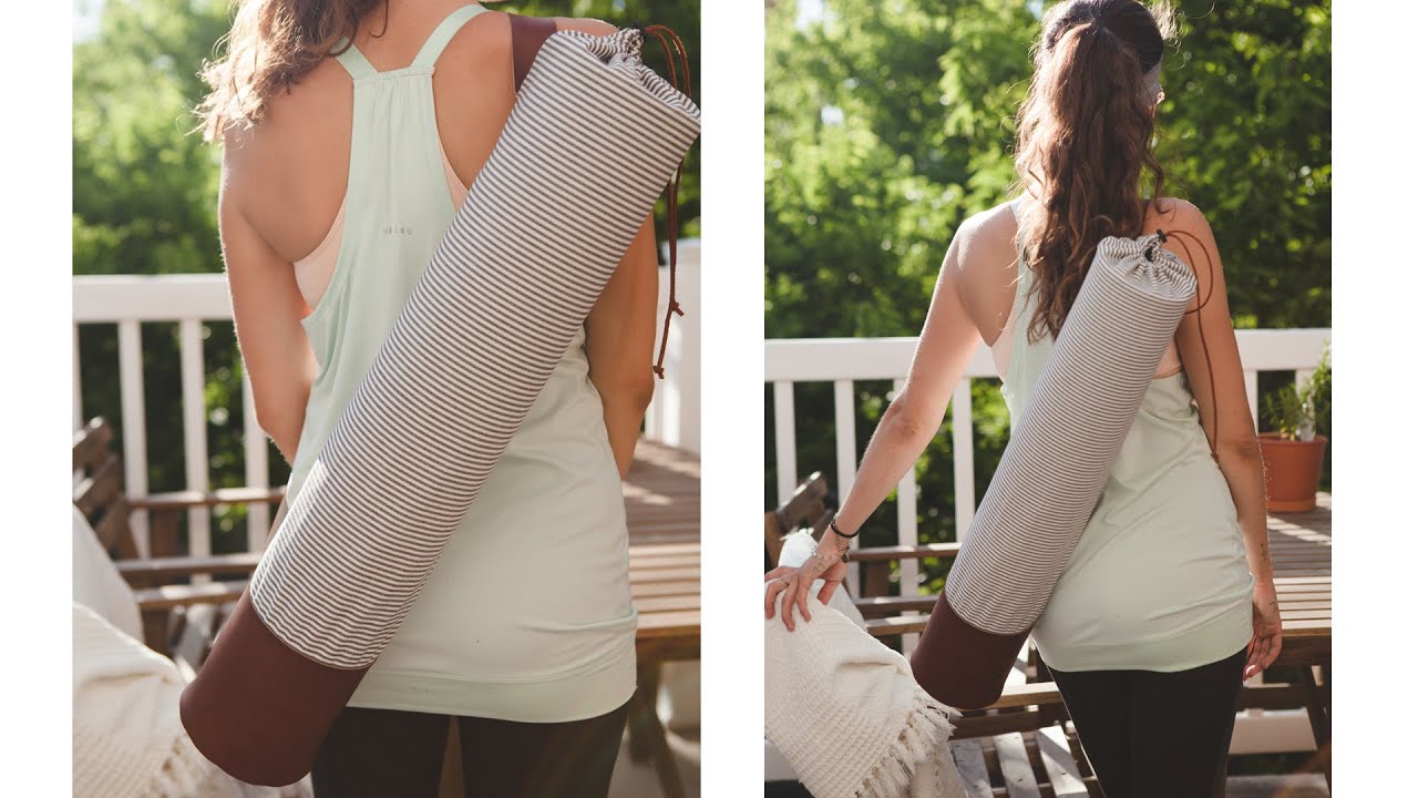 DIY yoga mat bag DESIGN #1 - presented by Magic Carpet