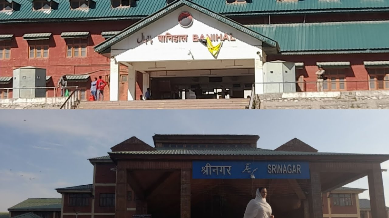Srinagar to Banihal by train#railway #indianrailways