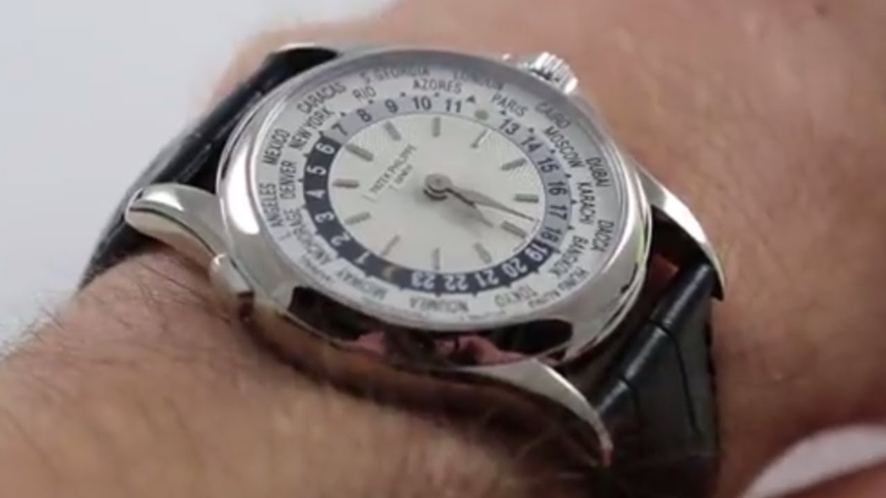 Patek Philippe Complications World Time 5110G-001 Luxury Watch Review