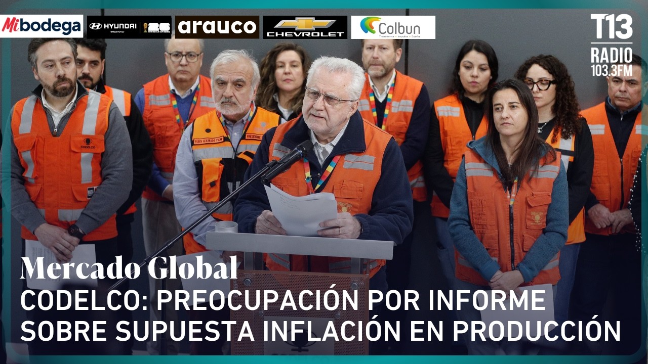 Preocupaci&oacute;n en Codelco por informe sobre supuesta inflaci&oacute;n en producci&oacute;n | Mercado Global