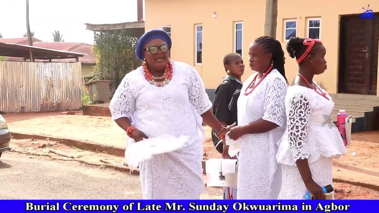 The funeral of Late mr Sunday Okwuarima in Agbor1(IETV)
