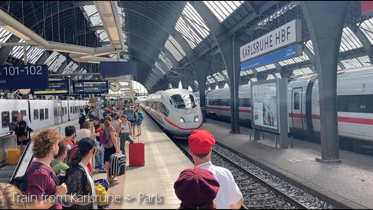 Riding 35 Different Trains on our Month in Europe