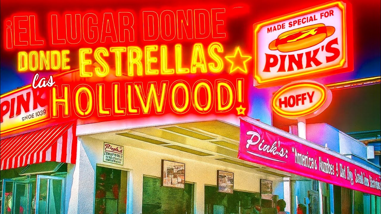 Los Hot Dogs de las Celebridades en Los Ángeles! 🌭✨ | Pink’s: el más famoso desde 1939