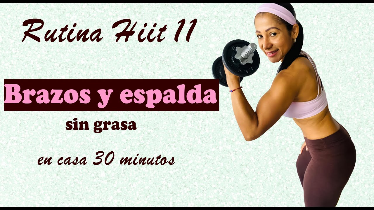 Combate la flacidez de tus brazos - Rutina Hiit 11 - Dey Palencia Reyes