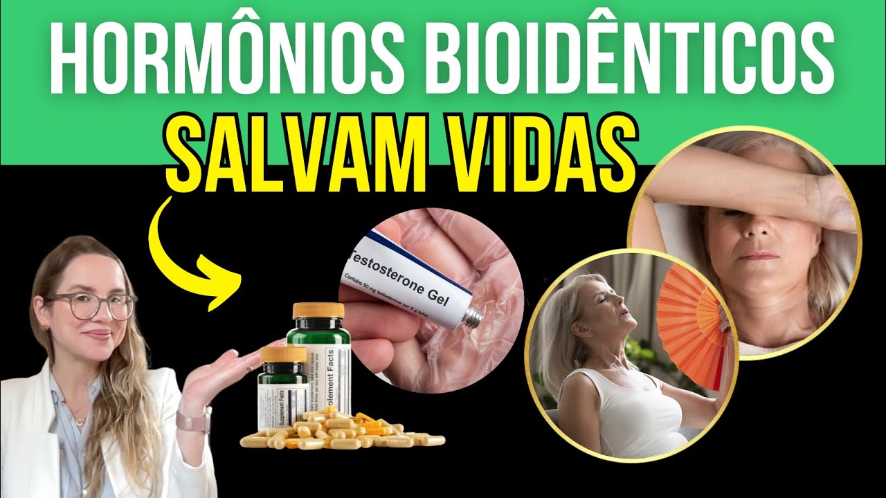 HORMÔNIOS BIODÊNTICO SALVAM VIDAS – pare de sofrer na MENOPAUSA!
