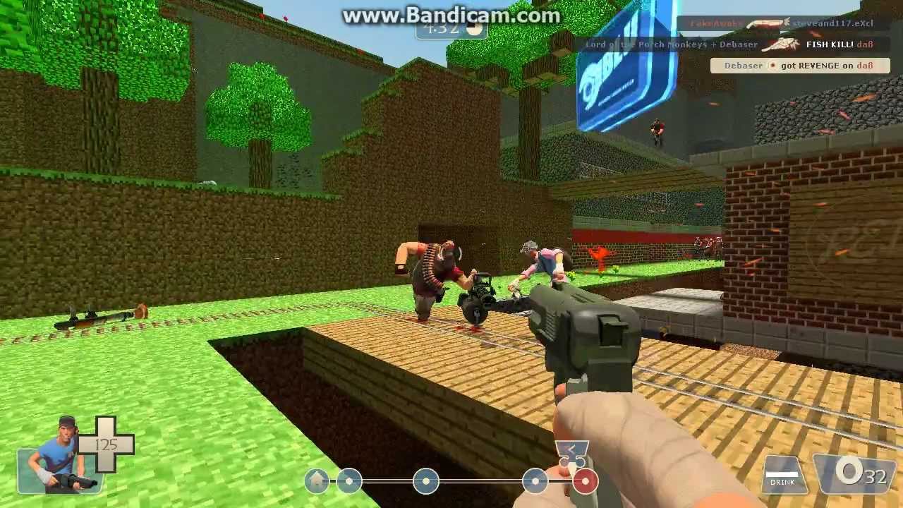Obsidian Plays Team Fortress 2! Payload Minepit Round 3