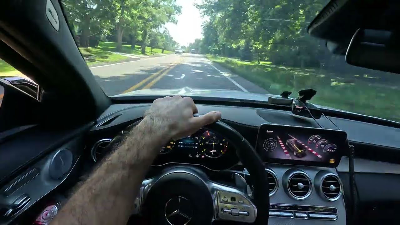 POV driving 2019 C63 stage 2!