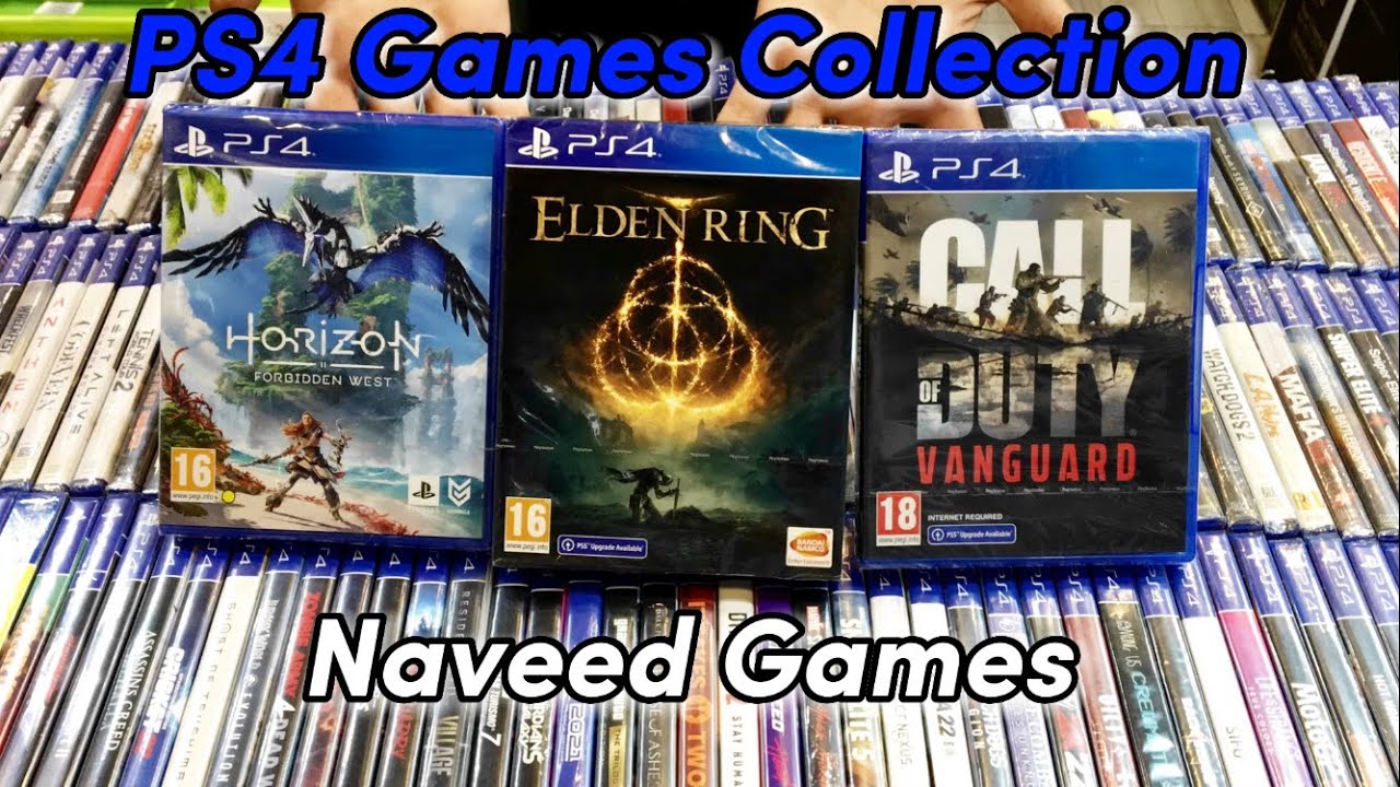 PlayStation 4 Games Collection 2022-All Games Since PS4 Was launch