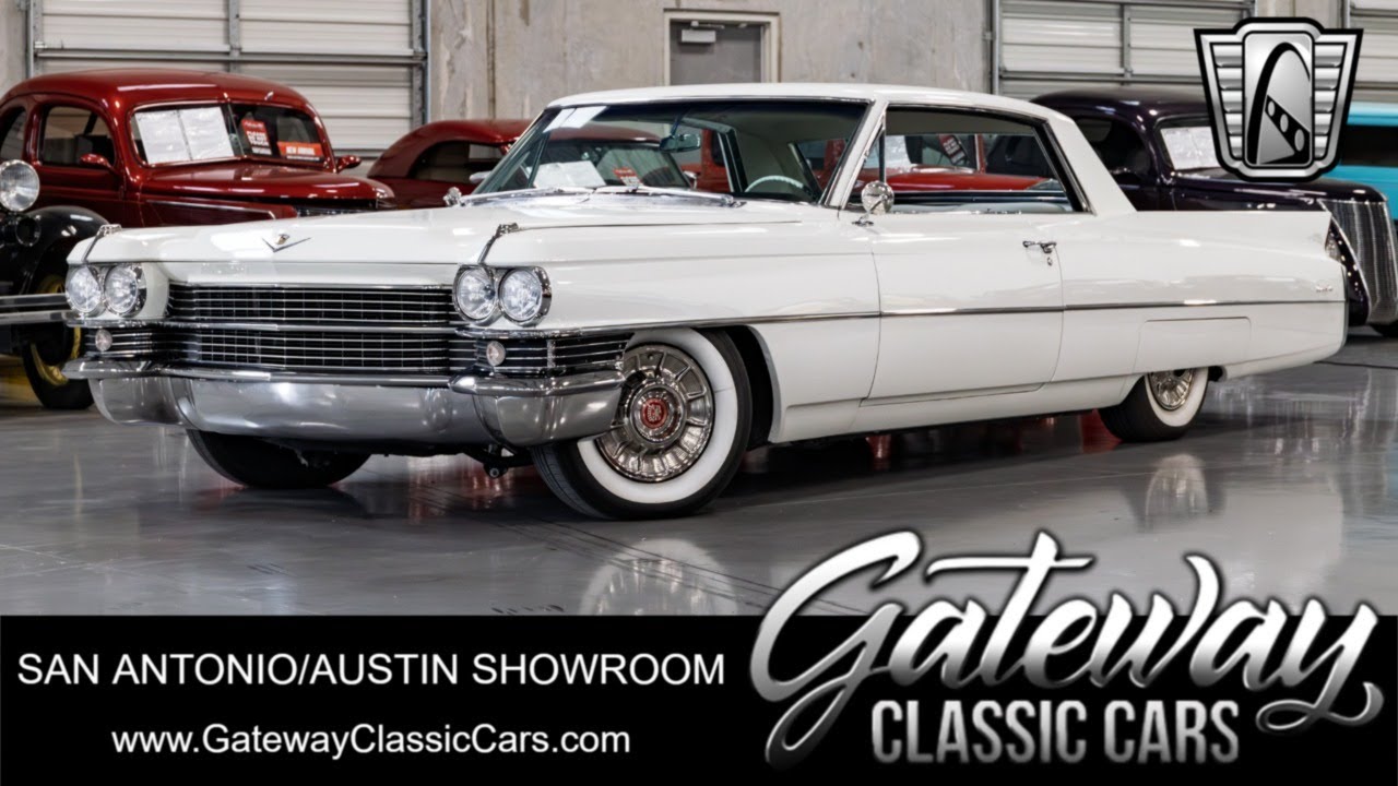 1963 Cadillac Coupe Deville - Gateway Classic Cars - San Antonio / Austin #1033