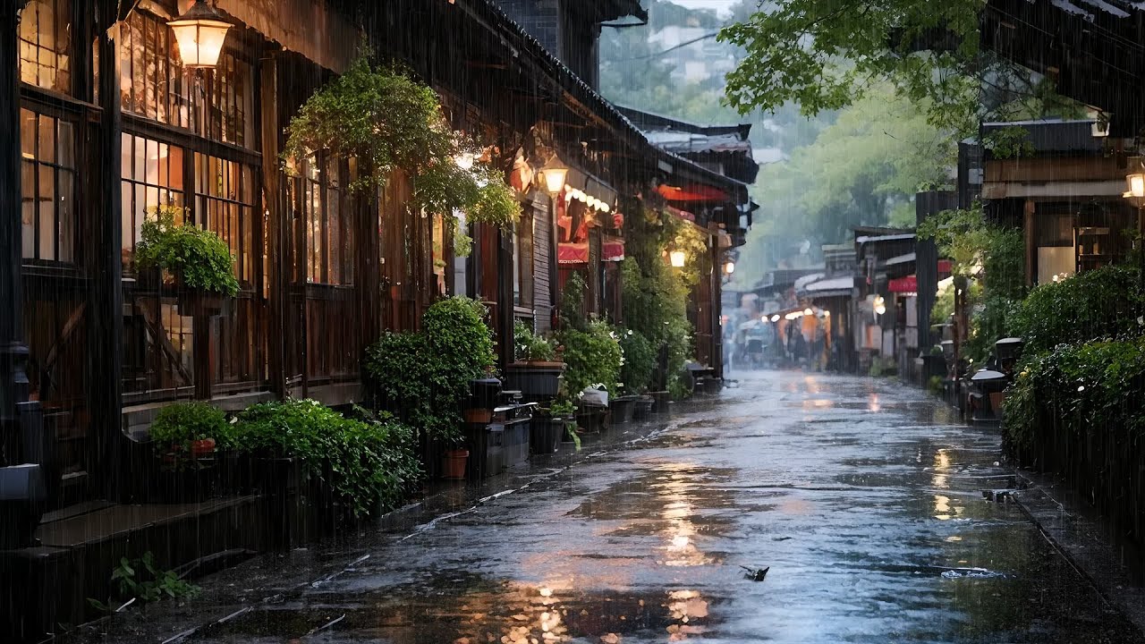 【雨声】真实的雨声缓解焦虑，缓解压力，增强专注力，快速入眠。雨声，白噪音，工作，学习，冥想，专注，安静，舒缓，大自然的声音，放松助眠