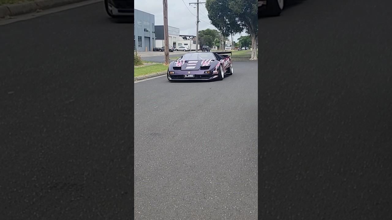 A quick test in the 13b turbo fake Lamborghini drift car 🙈👀#lamborghini #supercar #turbo #drifting